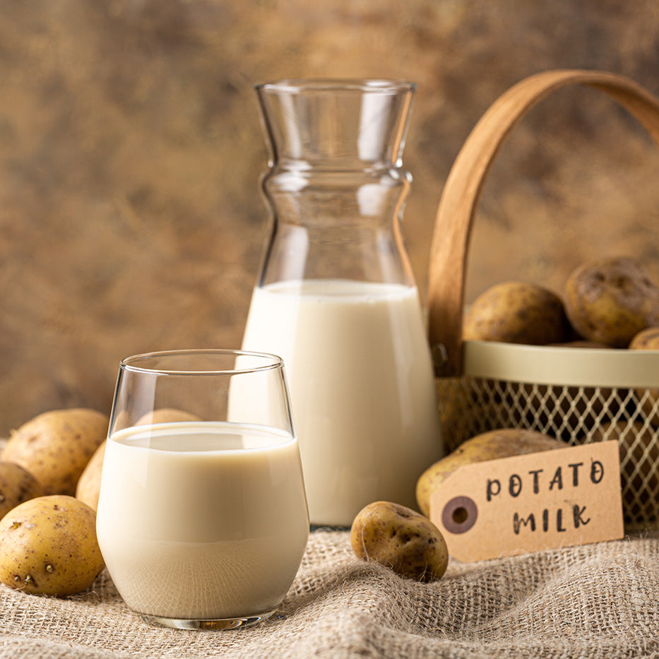 Potato milk, a plant-based dairy alternative