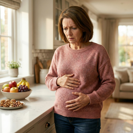 Perimenopause, menopause and bloating